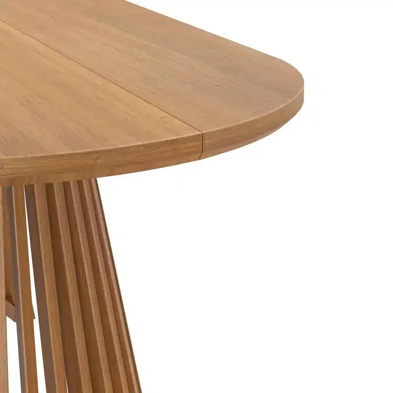 Plank+Beam 72 Lido Rectangular Dining Table, Solid Wood Minimalist Kitchen Table for 6