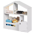 Whizmax 2-Tier Kids Bookshelf - Wooden Toy Storage Organizer with Motion Sensor Light, Book Rack for Bedroom, Classroom & Playroom