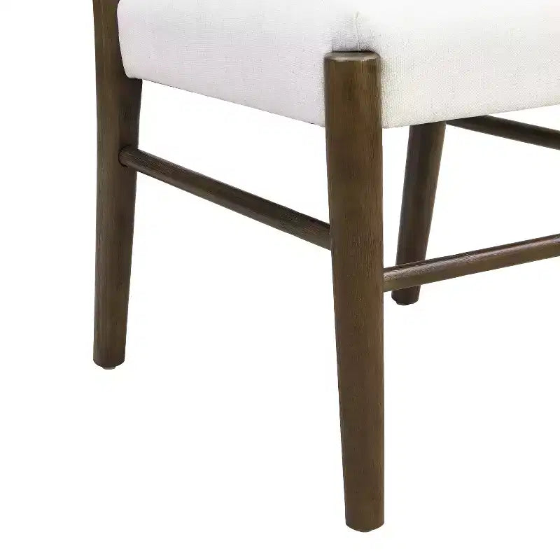 Christopher Knight Home Fescue Farmhouse Upholstered Rubberwood Dining Chairs (Set of 2)