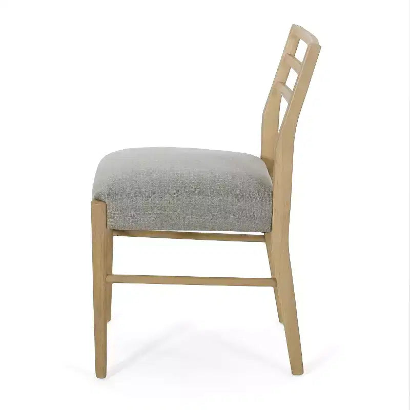 Christopher Knight Home Fescue Farmhouse Upholstered Rubberwood Dining Chairs (Set of 2)