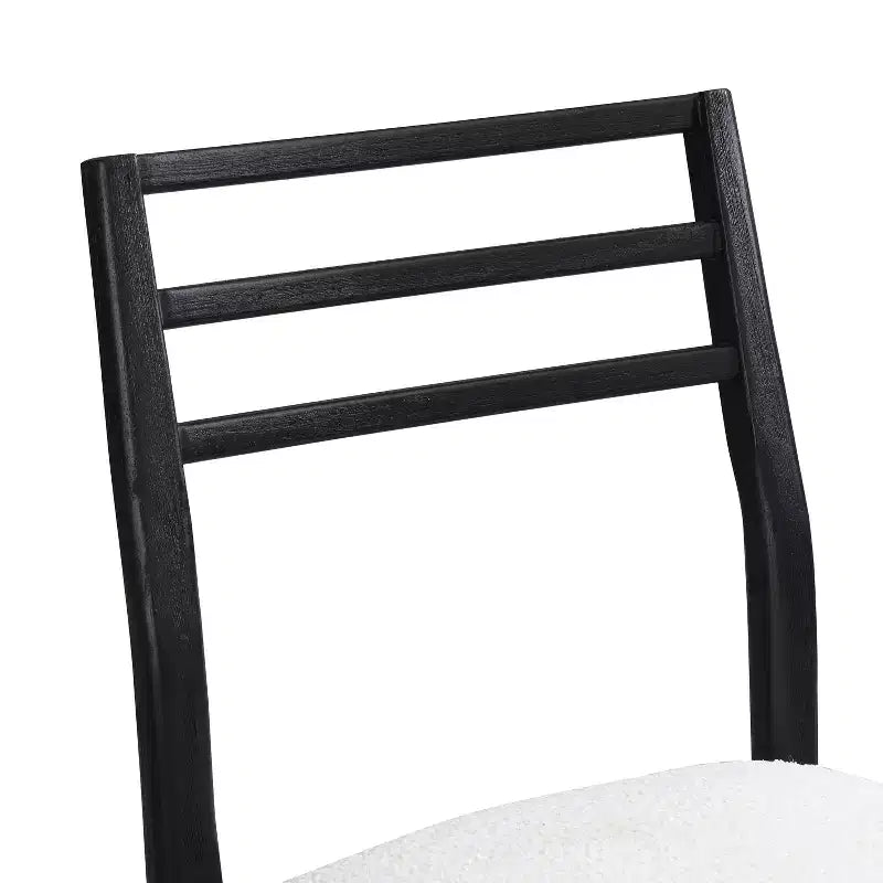 Christopher Knight Home Fescue Farmhouse Upholstered Rubberwood Dining Chairs (Set of 2)