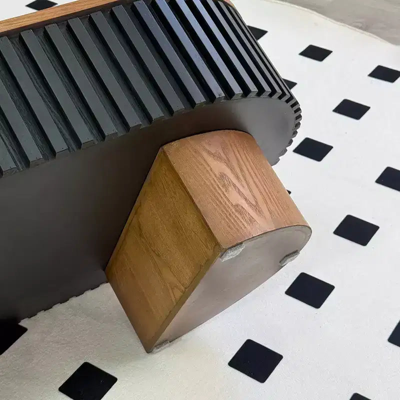 GDFStudio Elvire French Country Rubberwood Coffee Table with Hidden Storage and Removable Tabletop