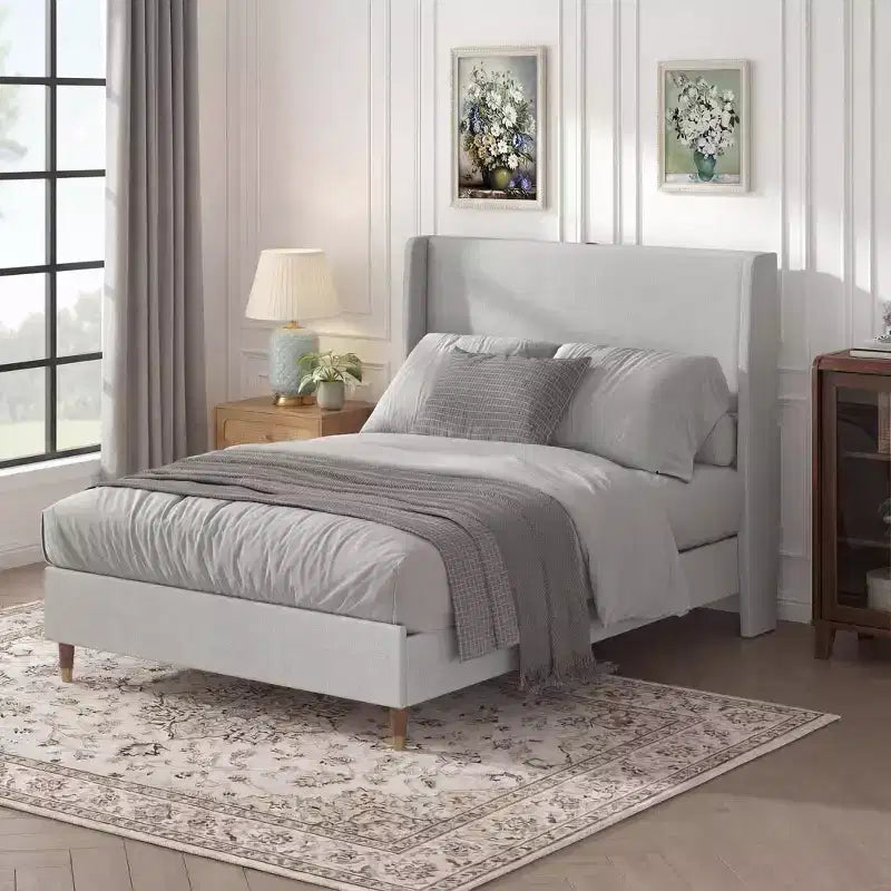 Ora Maison Modern Upholstered Storage Bed