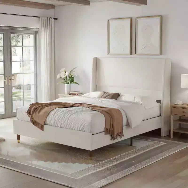 Ora Maison Modern Upholstered Storage Bed
