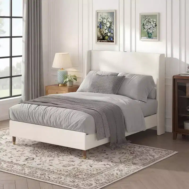 Ora Maison Modern Upholstered Storage Bed