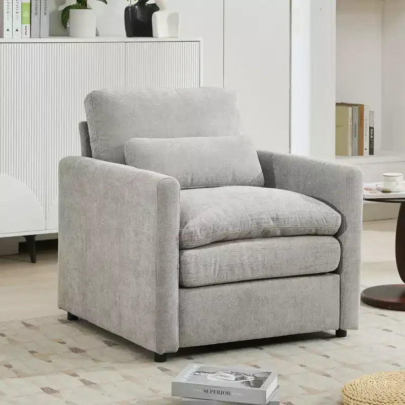 GDFStudio Stan 31.9 Ergonomic Cozy Upholstered Armchair