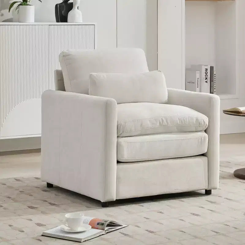 GDFStudio Stan 31.9 Ergonomic Cozy Upholstered Armchair