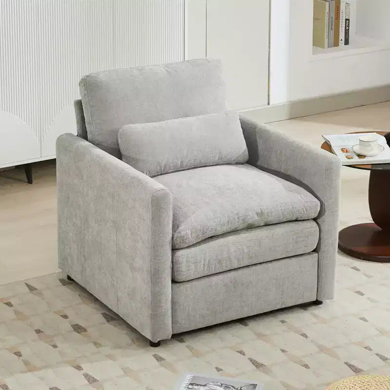 GDFStudio Stan 31.9 Ergonomic Cozy Upholstered Armchair