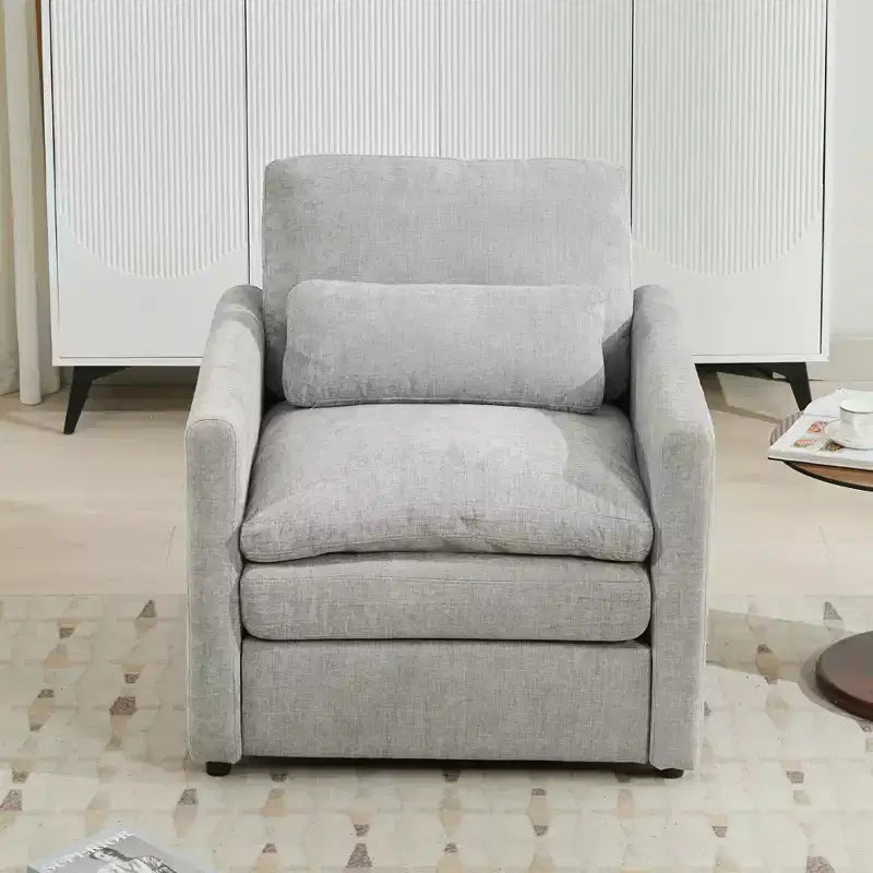 GDFStudio Stan 31.9 Ergonomic Cozy Upholstered Armchair