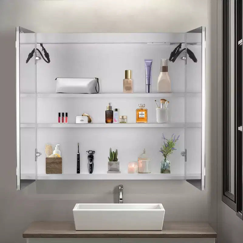 Karl Home Bathroom Wall Cabinet with Mirror