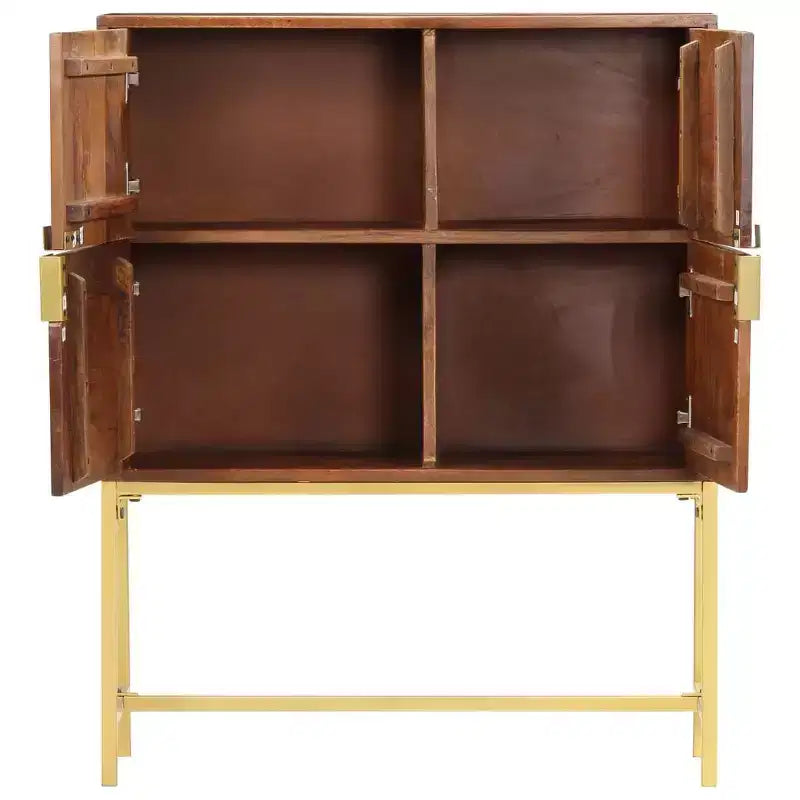 vidaXL Cabinet Freestanding Accent Storage Cabinet for Living Room Bedroom