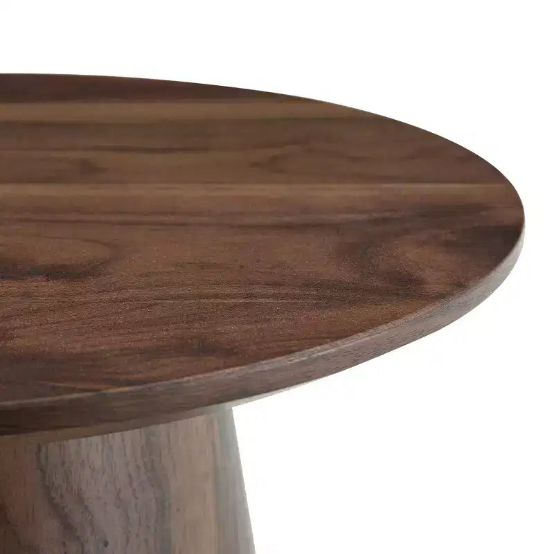 GDFStudio Nives Modern Round Coffee Table