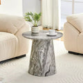 GDFStudio Nives Modern Round Coffee Table