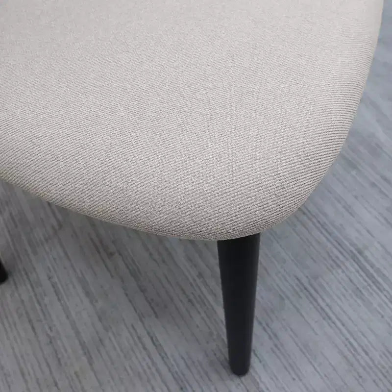 GDFStudio Alysa Fabric Upholstered Rubber Wood Dining Chair