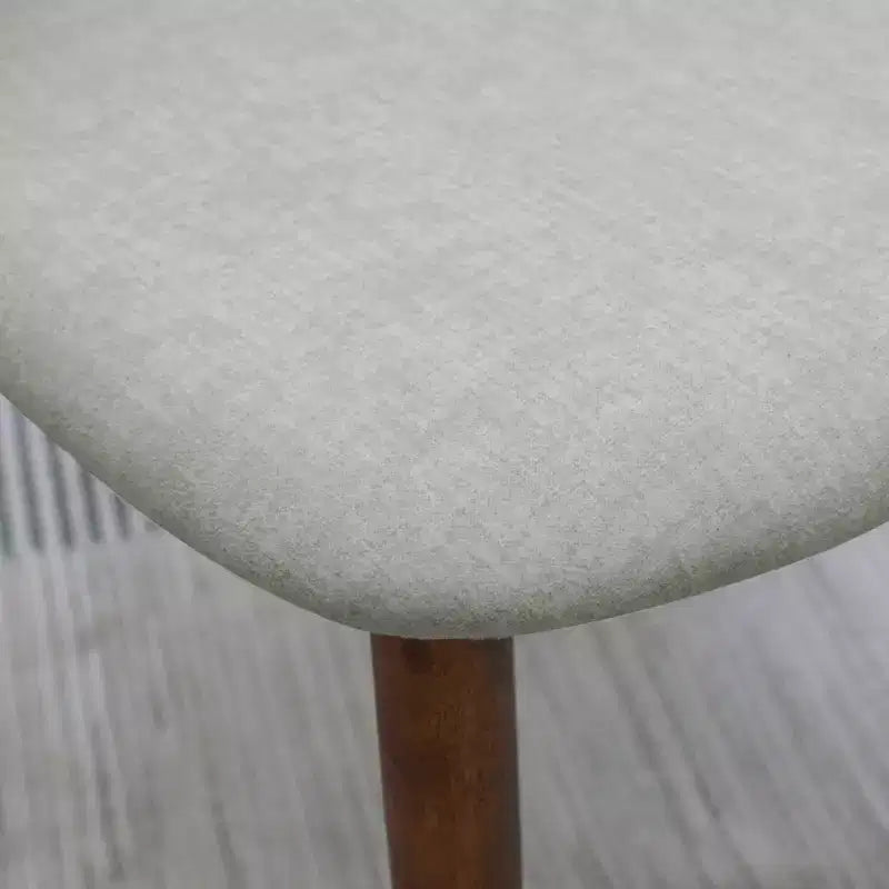 GDFStudio Alysa Fabric Upholstered Rubber Wood Dining Chair