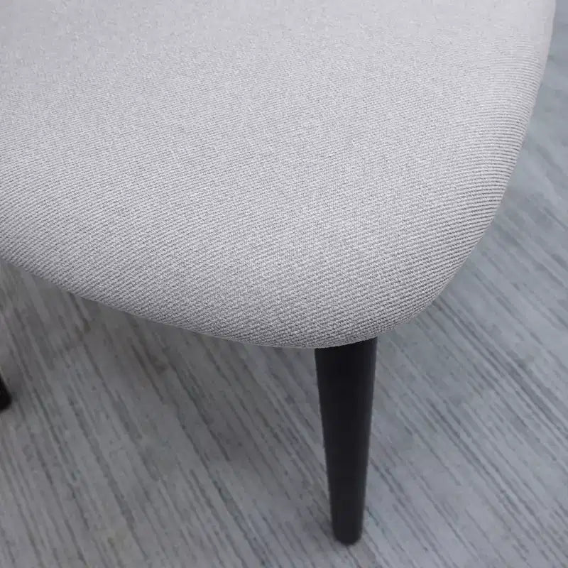GDFStudio Alysa Fabric Upholstered Rubber Wood Dining Chair