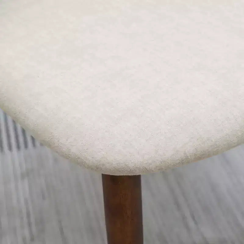 GDFStudio Alysa Fabric Upholstered Rubber Wood Dining Chair