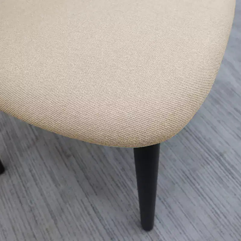 GDFStudio Alysa Fabric Upholstered Rubber Wood Dining Chair