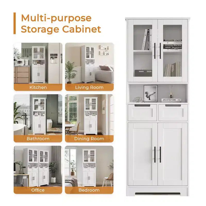 Freestanding Linen Cabinet