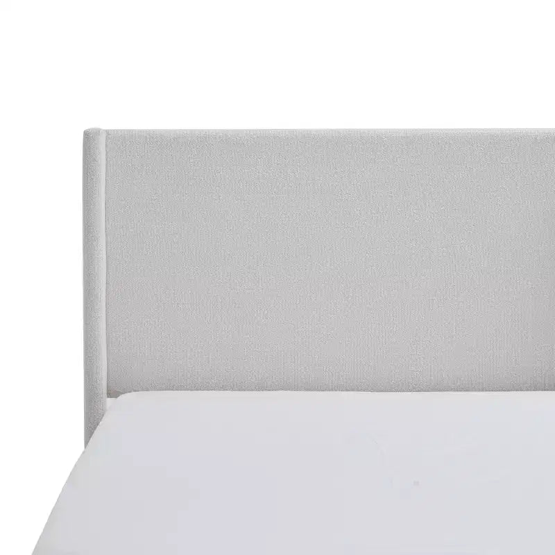 GDFStudio Elegant Upholstered Wingback Bed, Box Spring Request