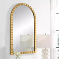 Uttermost Dandridge Antique Gold 24 x 38 3/4 Arch Top Wall Mirror