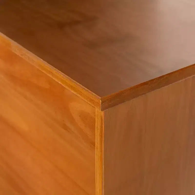 Solid Wood Mid-Century Modern TV Stand for TVs up to 80