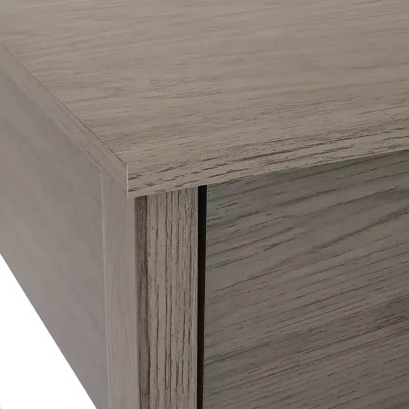 Sunnydaze MDF Indoor Entryway Console Table with 3 Drawers - 30 H - Thunder Gray